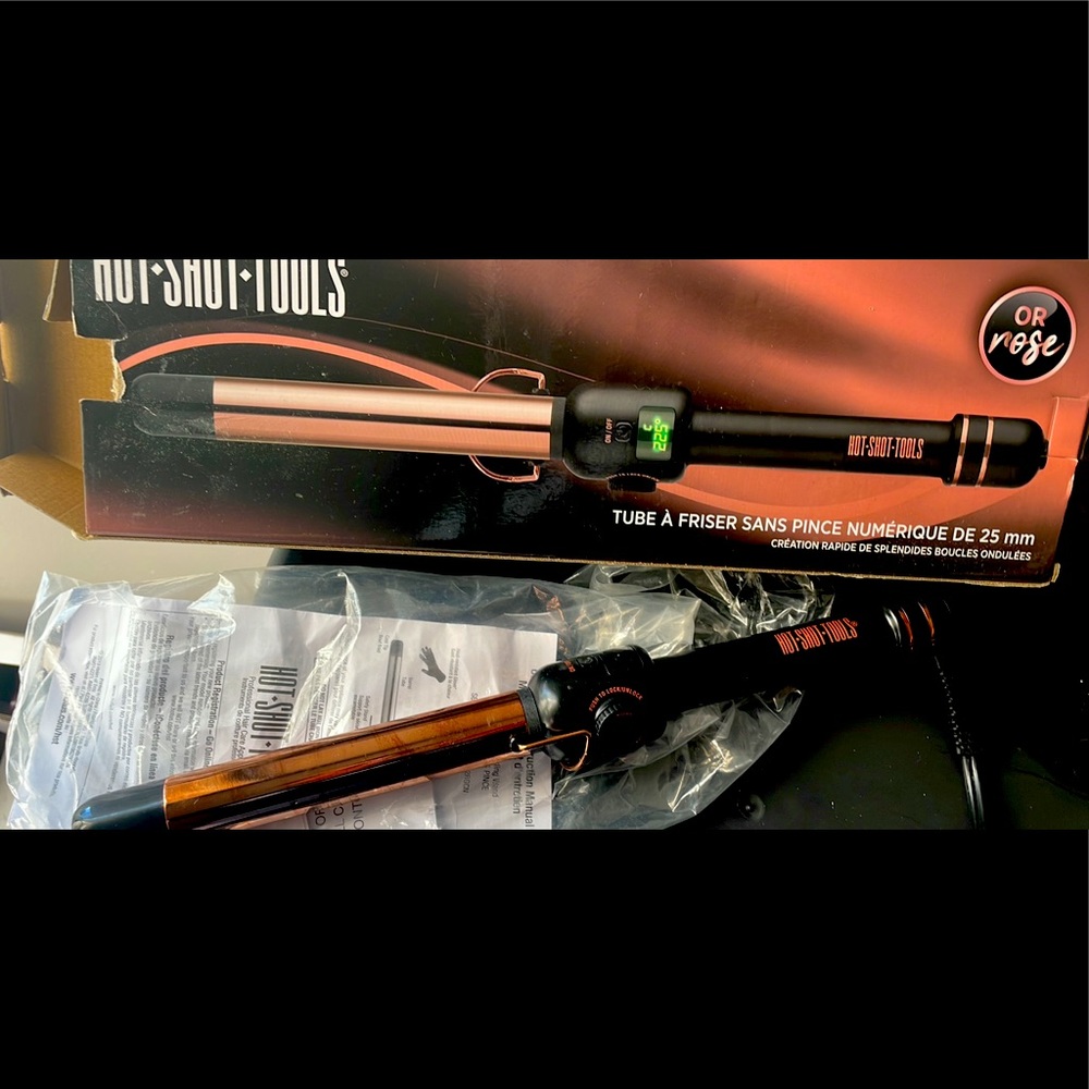Hot shot tools 1” curling wand